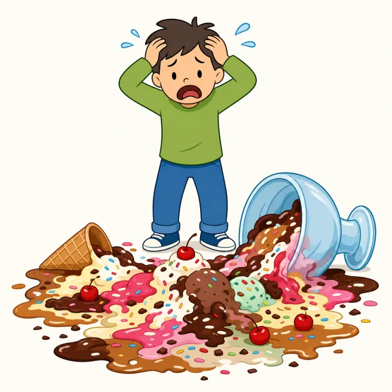 awfully（とても・副詞）の覚え方イラスト — awful を知っていれば覚えやすい語で、awfully はその副詞形
