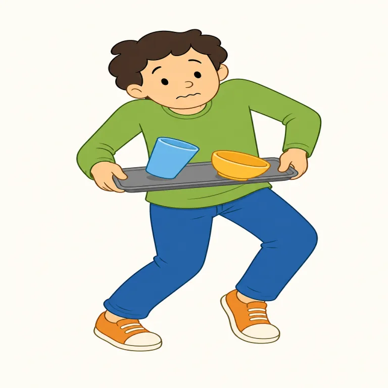 awkwardlyの覚え方イラスト