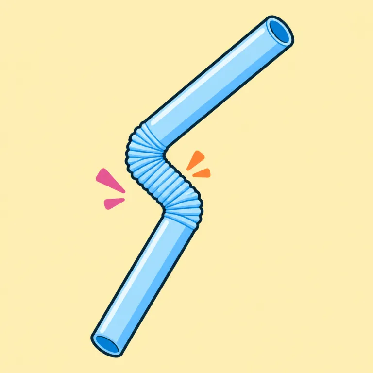 awry（曲がった・adjective）の覚え方イラスト