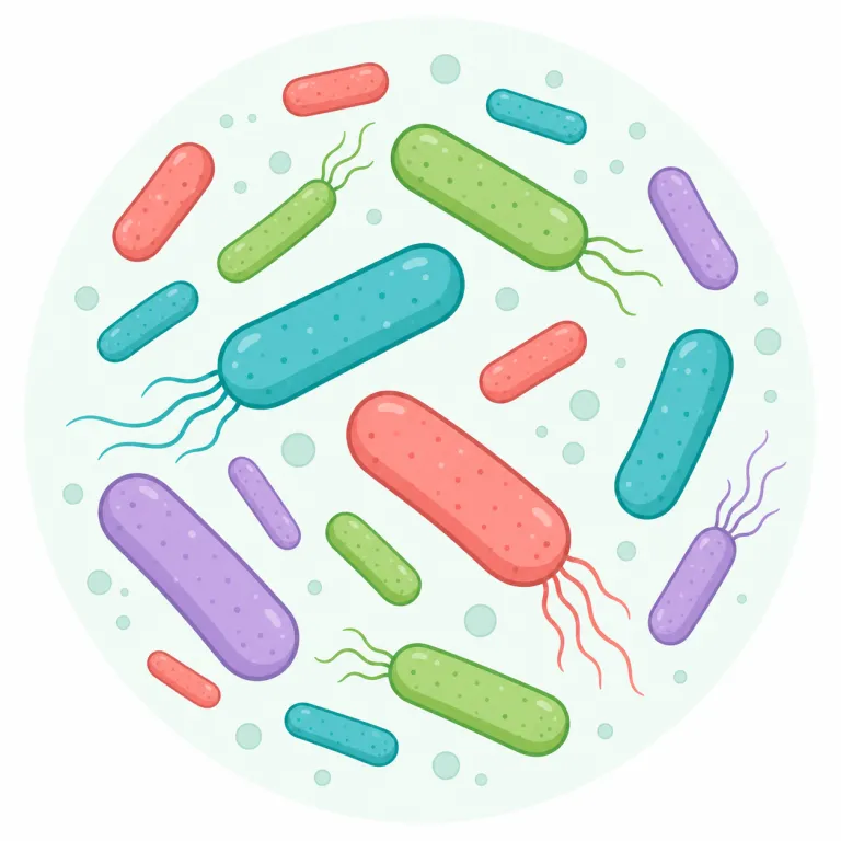 bacilli（桿菌・名詞）の覚え方イラスト — bacillus の複数形だと先に押さえると覚えやすい語です