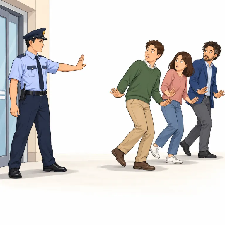 back off（引き下がる・phrasal_verb）の覚え方イラスト