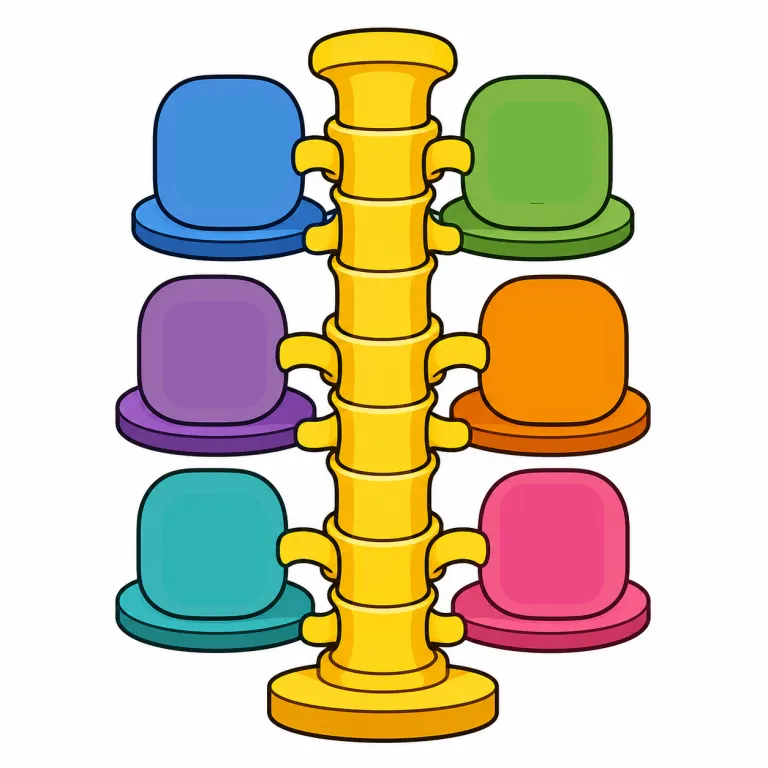 backbone（中核・noun）の覚え方イラスト