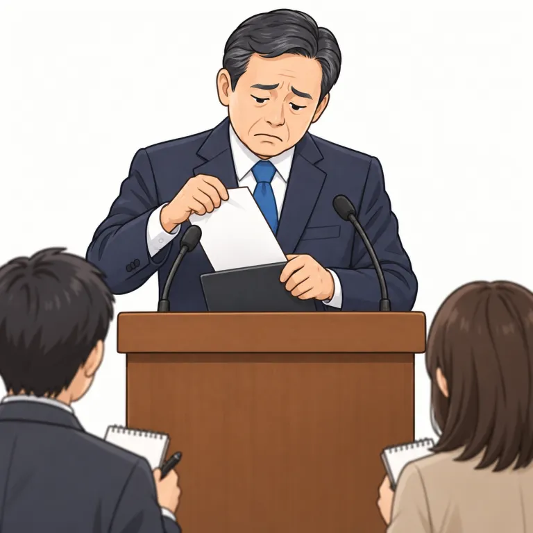 backtrack（（前言・約束などを）撤回する・verb）の覚え方イラスト