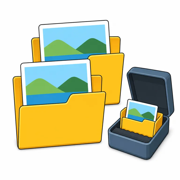 backup（バックアップ、予備の複製・名詞）の覚え方イラスト — これは backup の「支援、援護」とは別に、データや書類を失った時のために保存しておく予備コピーを表す意味です