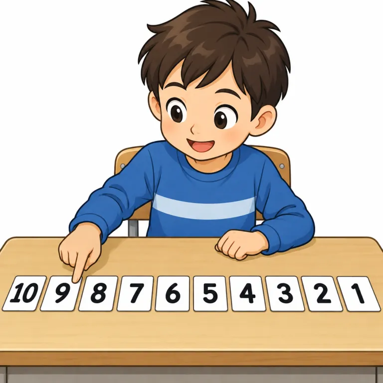 backwards（逆順に・adverb）の覚え方イラスト