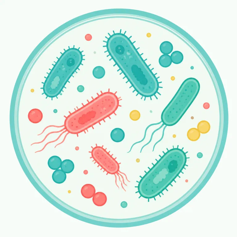 bacterialの覚え方イラスト
