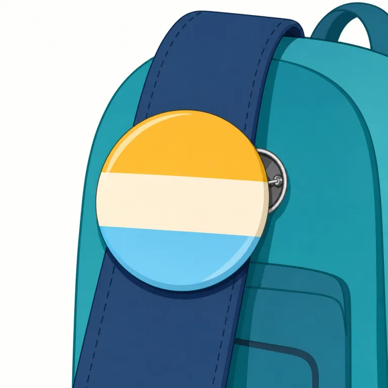 badge（バッジ・名詞）の覚え方イラスト — badge はまず "身につけて見せるしるし" という一枚絵で覚えると残りやすい語です