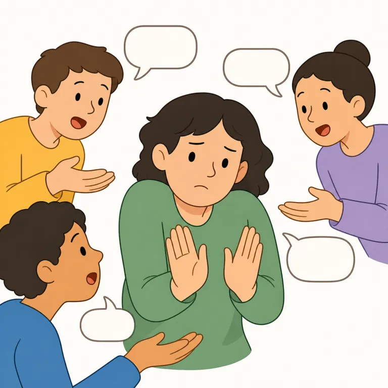 badgering（しつこく迫る・動詞）の覚え方イラスト — このエントリの badgering は、誰かに頼みごとを「しつこくせがむ」基本義とは別に、質問や追及で相手に圧力をかける意味として覚えます