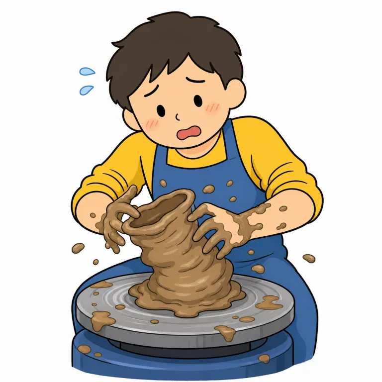 badly（下手に・adverb）の覚え方イラスト