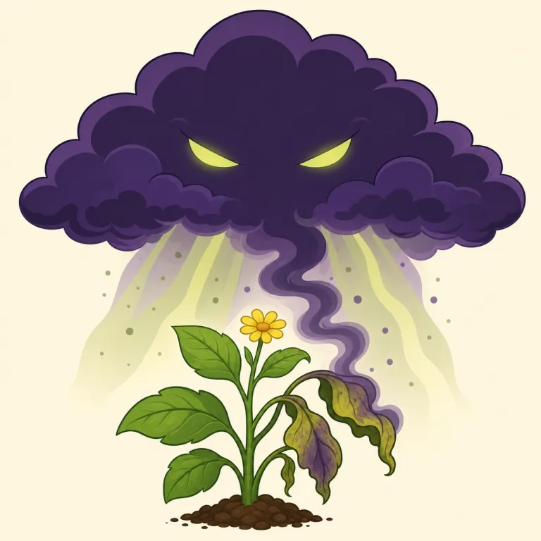 baleful（禍々しい、害をなす・形容詞）の覚え方イラスト — まず語尾 -ful を手がかりに、「ある性質が強くにじみ出ている形容詞」とまとめて覚える