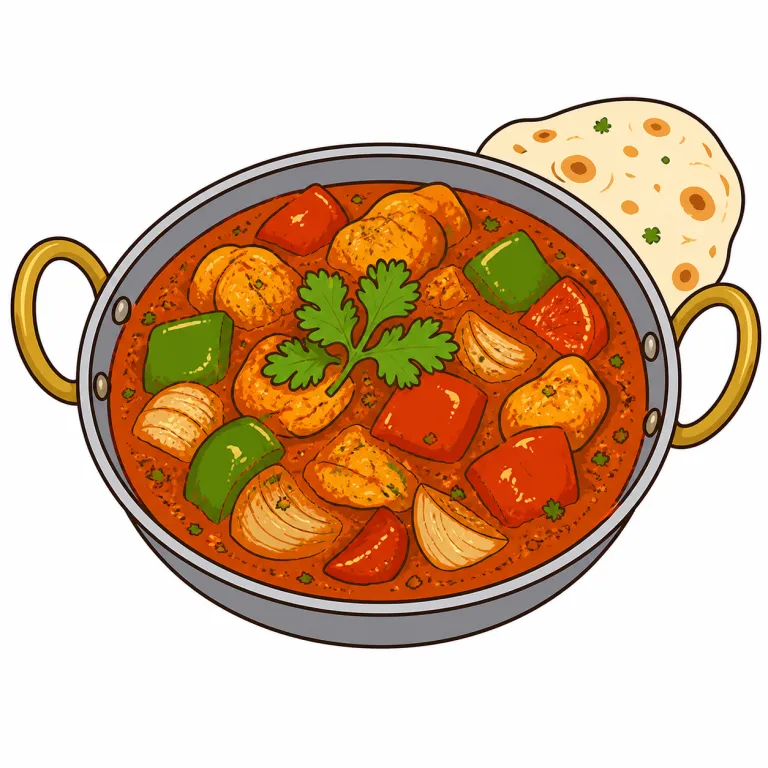 balti（バルティ料理・noun）の覚え方イラスト