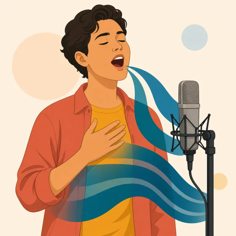 baritone（バリトン・名詞）の覚え方イラスト — 語尾の tone を見たらまず「音・声」を連想すると、歌手名・楽器名の語だとつながる