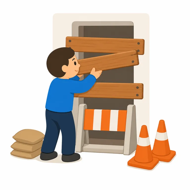 barricadingの覚え方イラスト