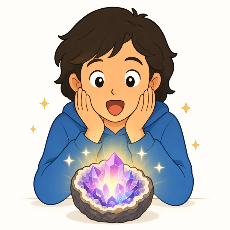 be amazed at（～に驚く・イディオム）の覚え方イラスト — amazed は amazing の「驚くほどすごい」を受けた側の形だと覚えると定着しやすいです