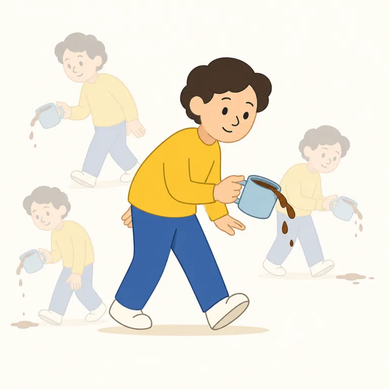 be apt to（傾向がある・イディオム）の覚え方イラスト — apt はラテン語 aptus「結び付いた、適した」に由来し、adapt や aptitude と同系です