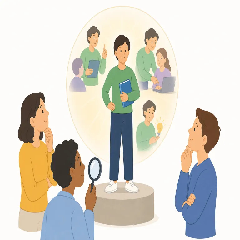 be considered to（～と見なされる、～と考えられる・動詞）の覚え方イラスト — まず consider を「よく考えて判断する」と押さえると、受け身の be considered to は「誰かにそう判断されている」→「～…