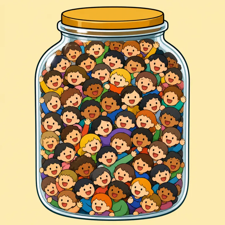 be crowded with（〜でいっぱい・idiom）の覚え方イラスト