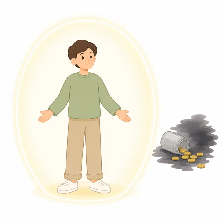 be innocent of（〜の罪がない、〜に関与していない・イディオム）の覚え方イラスト — innocent はまず「罪がない」で覚え、be innocent of で「その件については白だ」とひとかたまりで取る