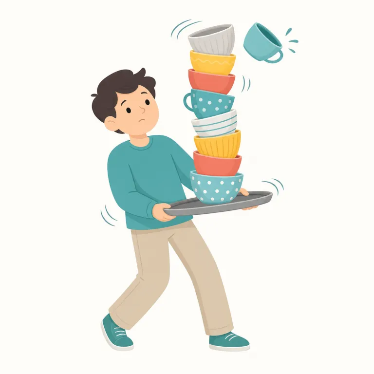 be liable to（〜しがちである、〜する可能性が高い・イディオム）の覚え方イラスト — liable は likely に似て「起こりそう」ですが、失敗・忘れ物・故障など望ましくない結果に使われやすい語です