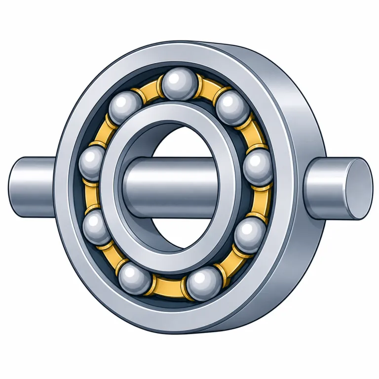 bearing（軸受け・noun）の覚え方イラスト