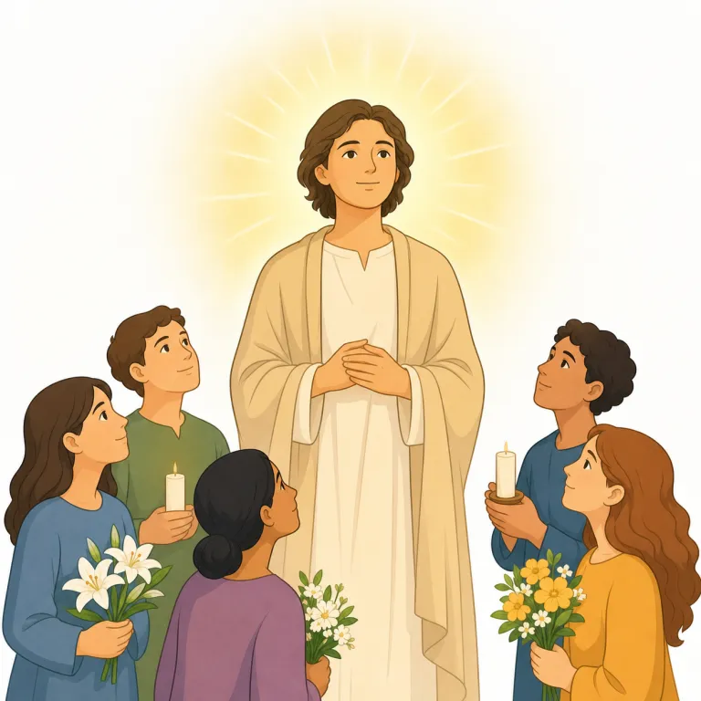 beatification（列福・名詞）の覚え方イラスト — beatification の「列福」はカトリック教会の専門語として覚えるのが近道です