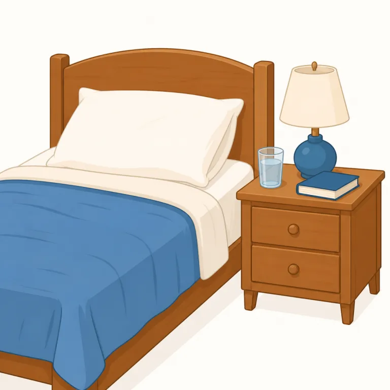 bedsideの覚え方イラスト