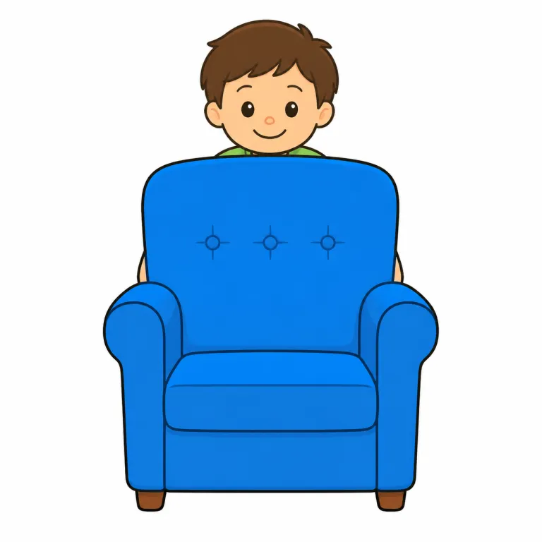 behind（後方に・副詞）の覚え方イラスト