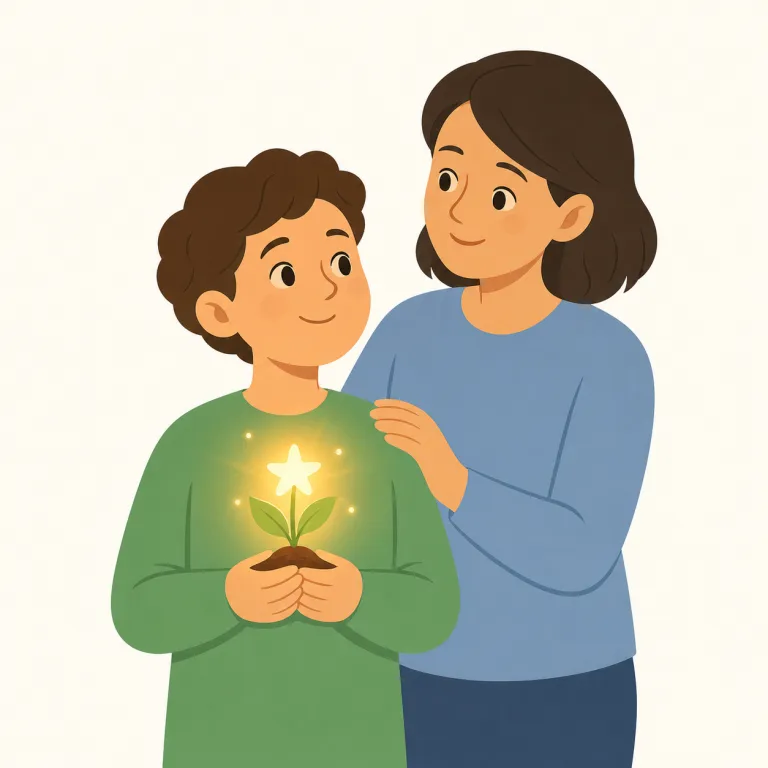 believe in（～を信じる・句動詞）の覚え方イラスト — believe 単体は「話・事実を本当だと思う」感覚だが、believe in になると「人・考え方・制度・自分の力に価値や力があると信じる」に広がる