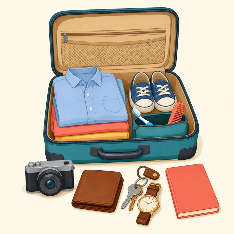 belongings（所持品・名詞）の覚え方イラスト — 動詞 belong to（〜に属する）から、「自分に属している物」＝所持品、と考えると意味がすっと入る