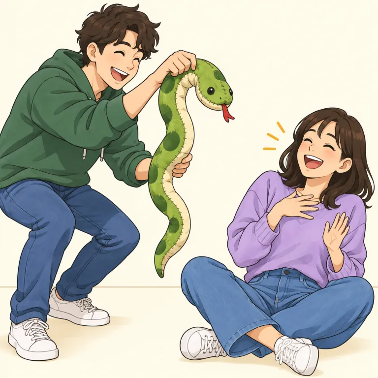 benign（無害な・adjective）の覚え方イラスト