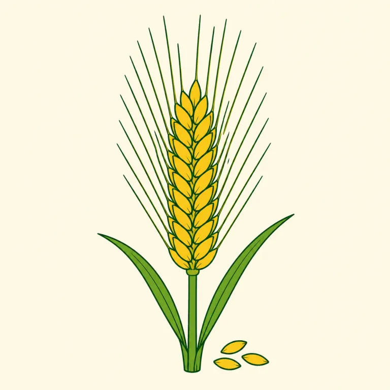 bere（大麦の一種・noun）の覚え方イラスト