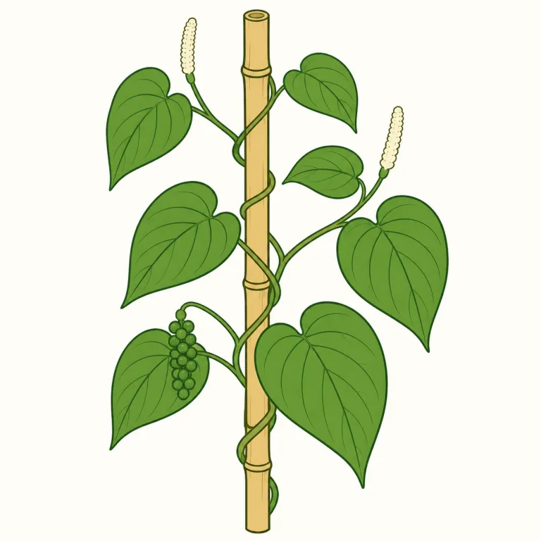 betel（キンマ・noun）の覚え方イラスト