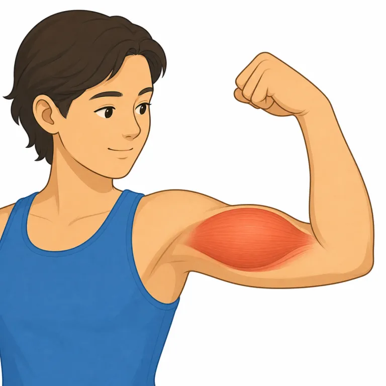 bicepsの覚え方イラスト