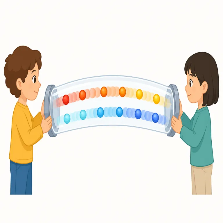 bidirectional（双方向・形容詞）の覚え方イラスト — bi- は bicycle, bilingual と同じく「2」を表すので、directional（方向の）と合わせて「2つの方向に進める」と分解すると覚えやすいです