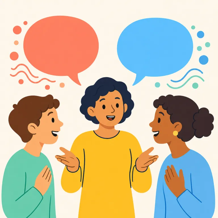 bilingualism（二言語使用・名詞）の覚え方イラスト — bilingual を知っていれば、bilingualism はその「状態・性質」を表す名詞だとつなげて覚えると速いです