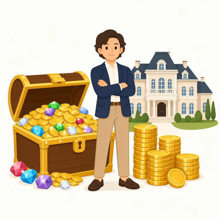 billionaireの覚え方イラスト