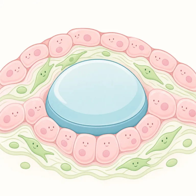 biocompatibility（生体適合性・名詞）の覚え方イラスト — biocompatibility は bio + compatibility に分けると覚えやすい