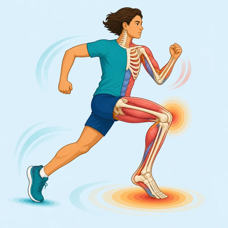 biomechanics（生体力学・名詞）の覚え方イラスト — biology の bio と、mechanic / mechanical / mechanics のまとまりで覚えると取りやすい語です