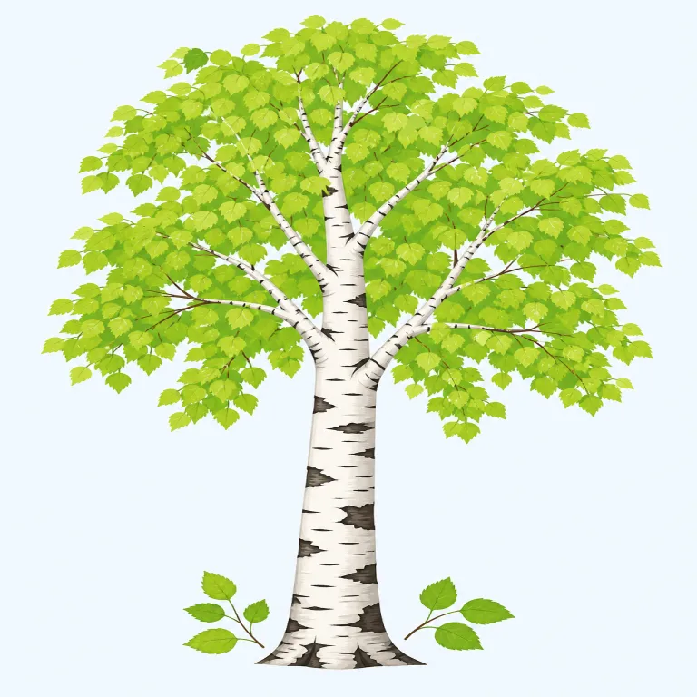 birchの覚え方イラスト