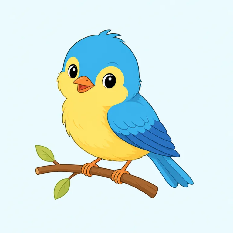 birdie（バーディー・名詞）の覚え方イラスト — birdie は単独で覚えるより、ゴルフのスコア階段でまとめて覚えると残りやすい語です