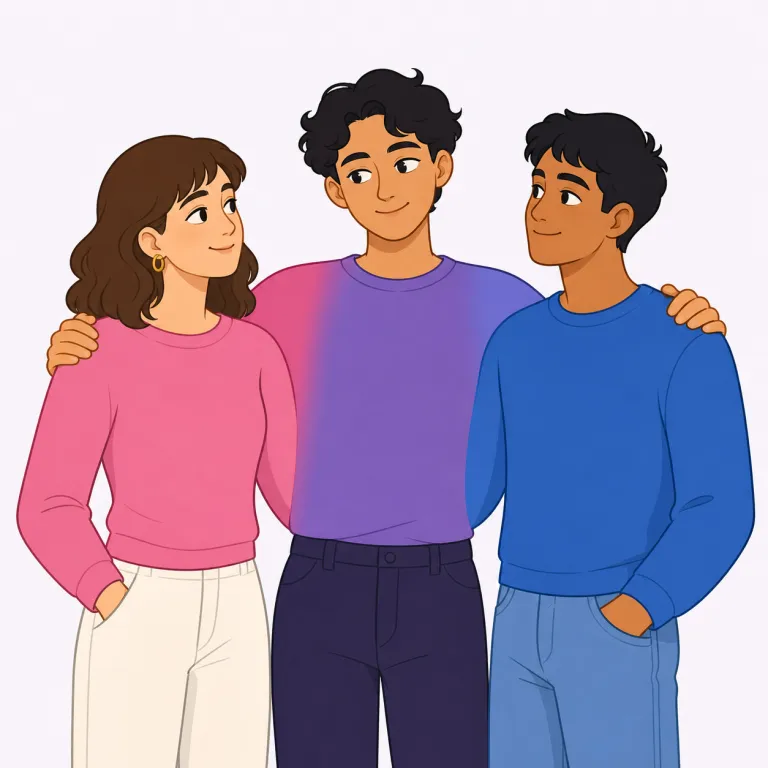 bisexualの覚え方イラスト