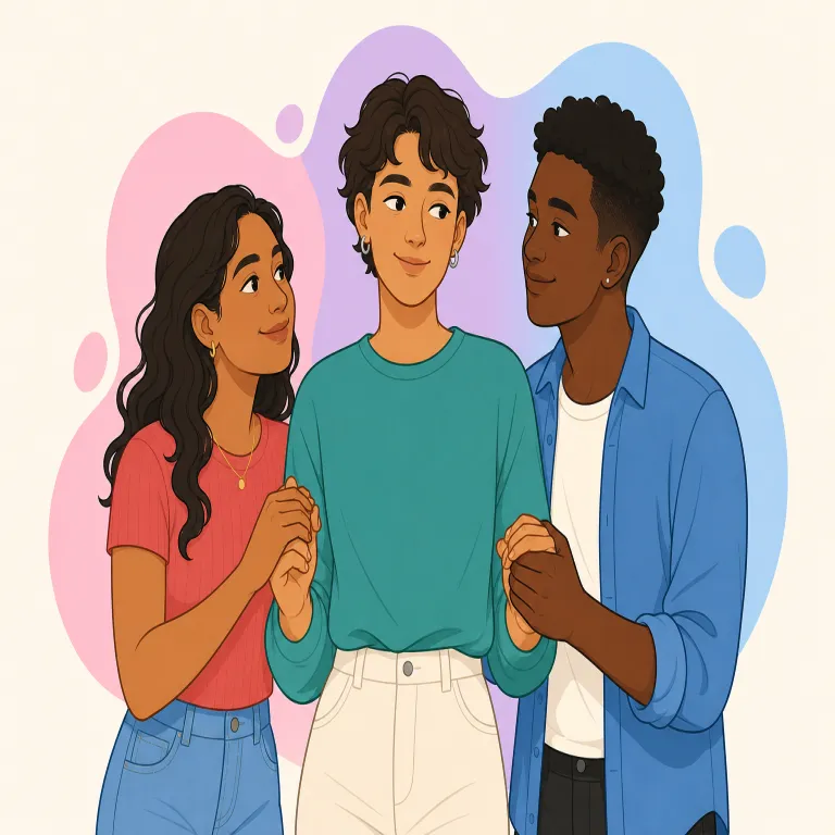 bisexuality（両性愛・名詞）の覚え方イラスト — まず sexuality を知っていると覚えやすい