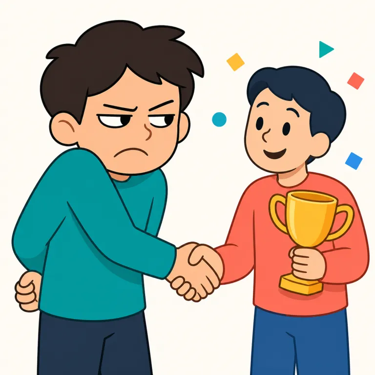 bitter（苦々しい・adjective）の覚え方イラスト