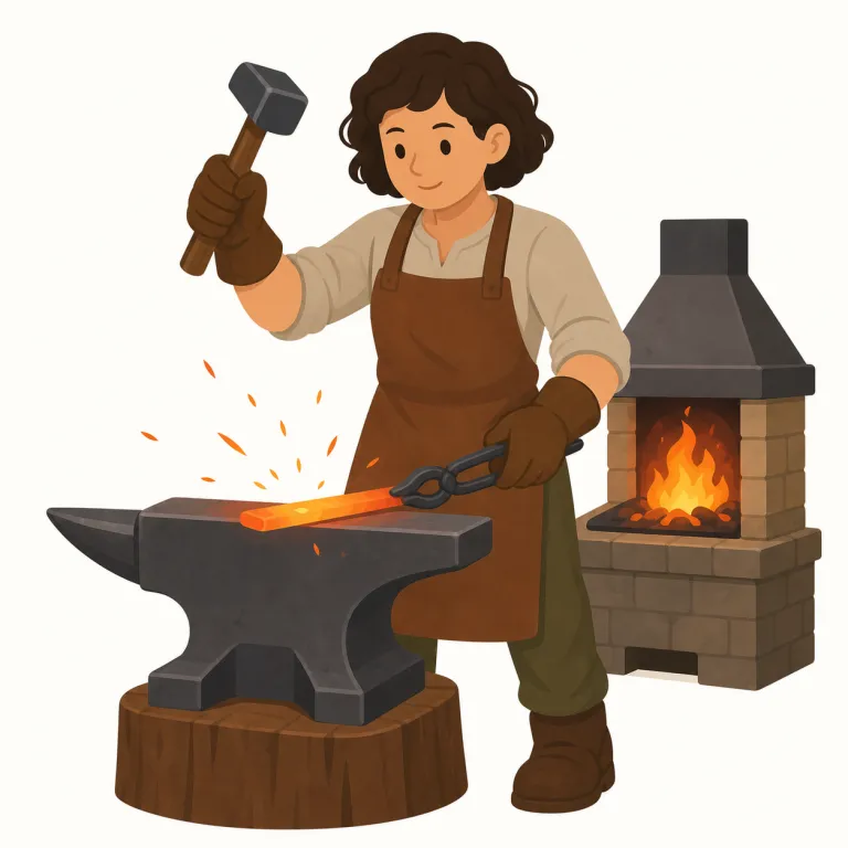blacksmithの覚え方イラスト