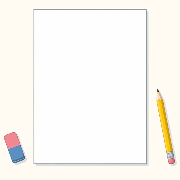 blank（空白の・形容詞）の覚え方イラスト — blank を形容詞で見るときは、「そこに何かが出るはずなのに、面がまだ何も示していない」と考えると整理しやすいです
