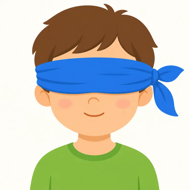 blindfoldの覚え方イラスト