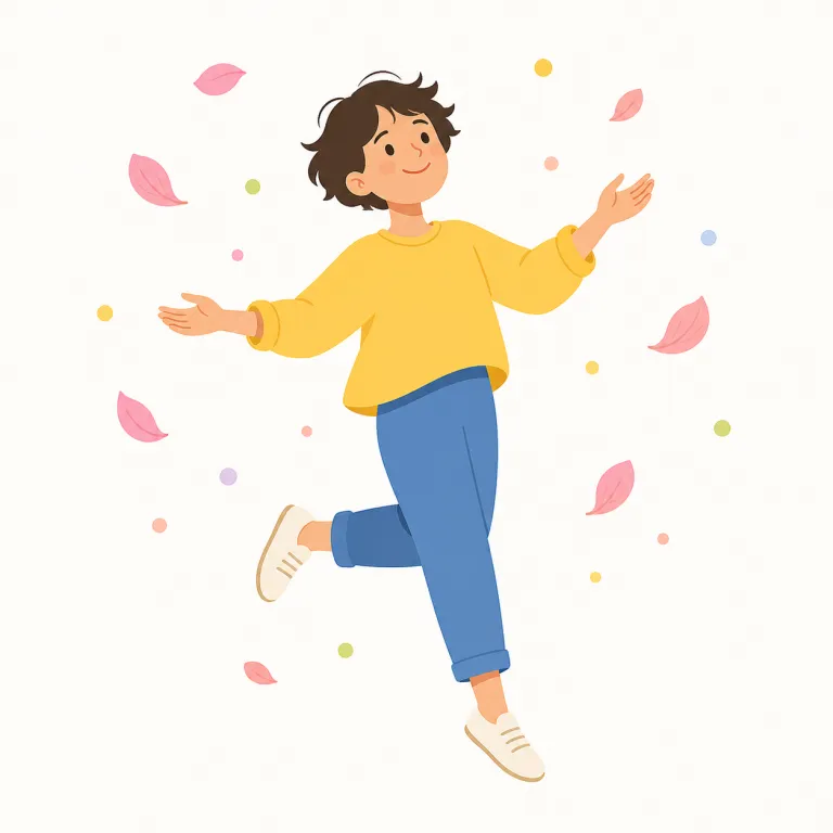 blithe（陽気な・形容詞）の覚え方イラスト — bright や light を知っていると、blithe は「明るく、軽い」感じの形容詞としてつかみやすいです