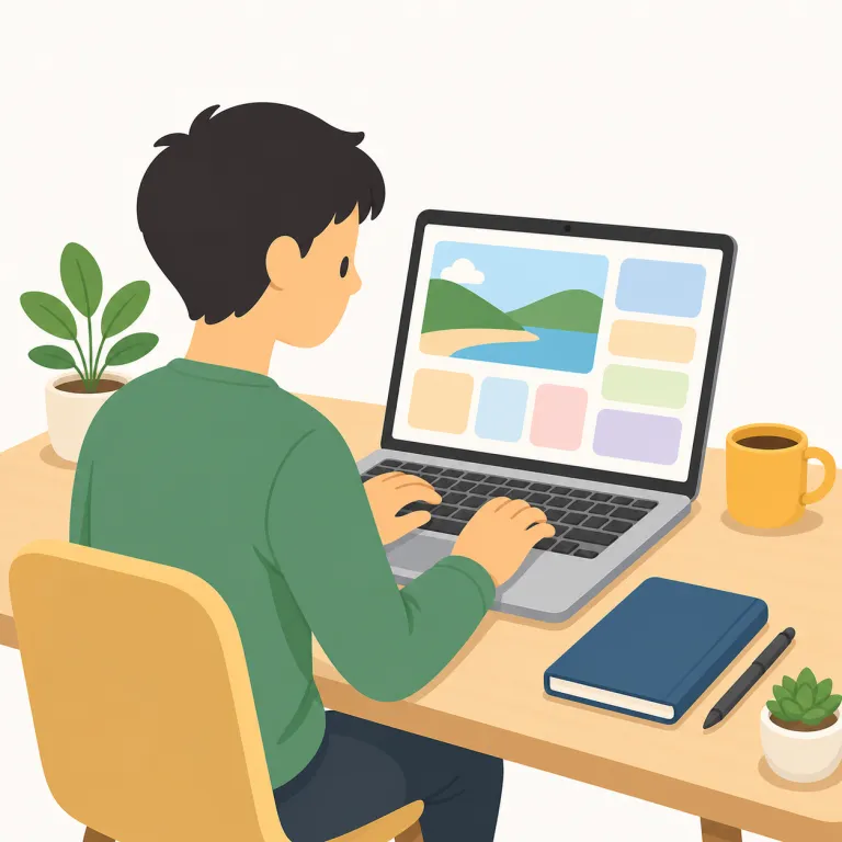 bloggingの覚え方イラスト