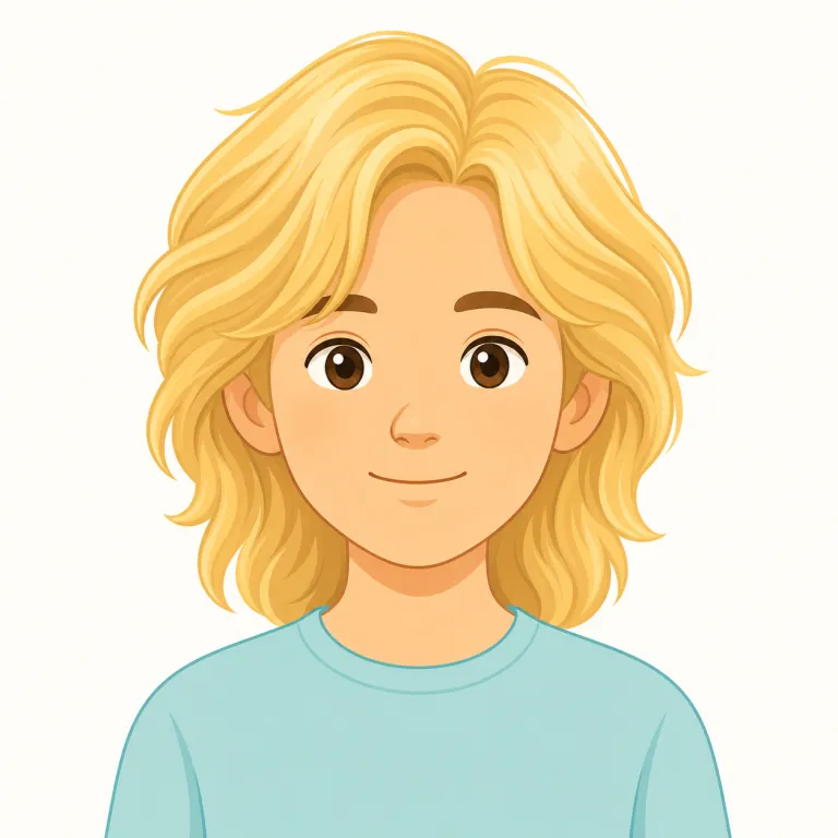 blondeの覚え方イラスト