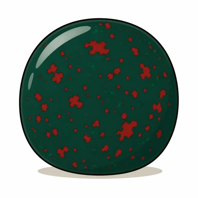 bloodstone（血玉髄・noun）の覚え方イラスト